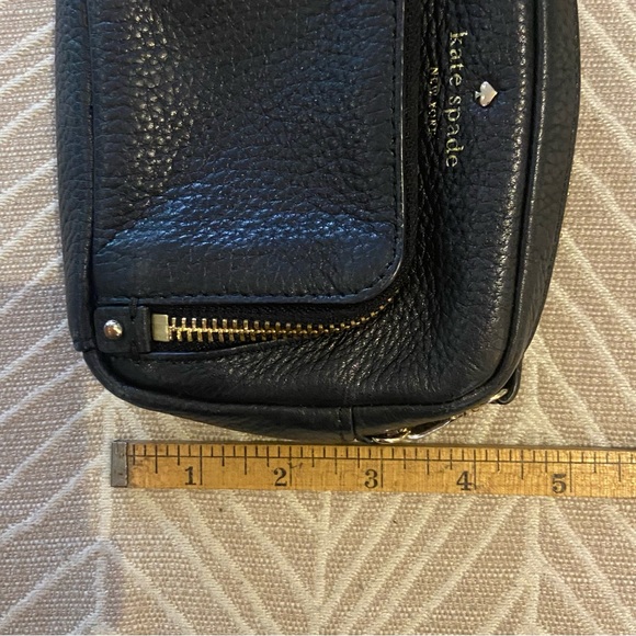 Kate Spade Small Black Leather Crossbody - Picture 3 of 6